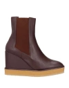 Castañer Bambola Wedge Ankle Boots In Brown