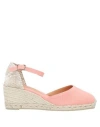Castañer Espadrilles In Salmon Pink