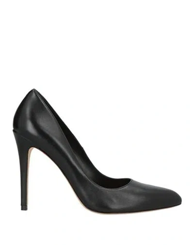 Castaã±er Castañer Woman Pumps Black Size 6 Leather