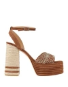 Castaã±er Castaner Heels In Brown