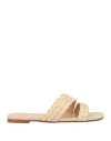 Castaã±er Castañer Woman Sandals Ivory Size 7.5 Synthetisches Material In White