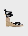 Castaã±er Castaner Bailey Wedge Sandal Svart