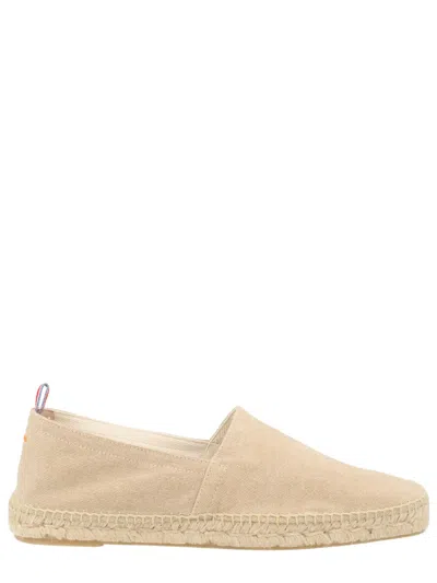 Castaã±er Castaner Classic Summer Slip-on Flats For Men In Nude