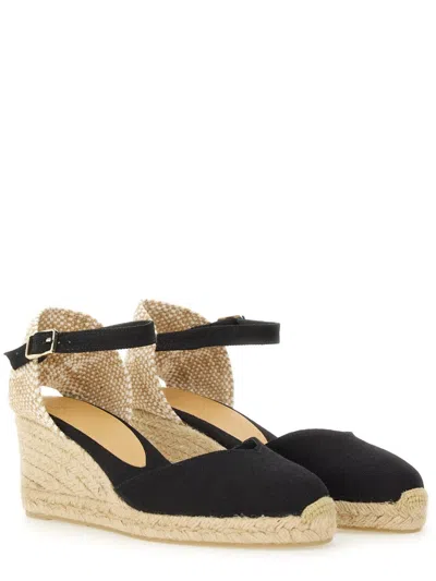 Castaã±er Castaner Elegant Heeled Sandals In Black
