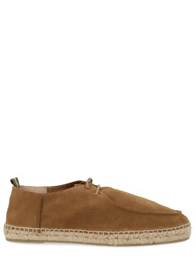 Castaã±er Brown Suede Espadrilles
