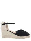 Castañer Carol Ankle-strap Espadrilles In Black