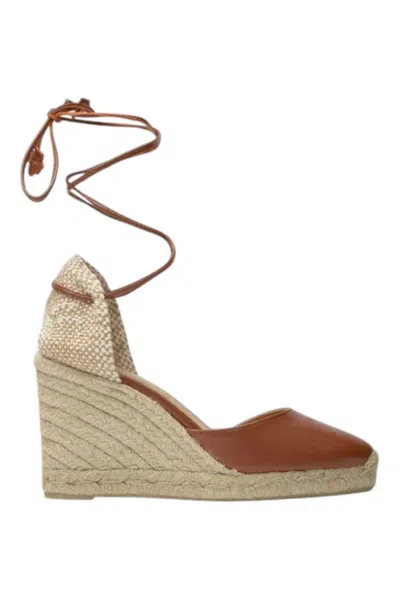 Castaã±er Castaner Flat Shoes Leather Brown