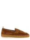 Castañer Castaner Classic Leather Flats For Men In Brown