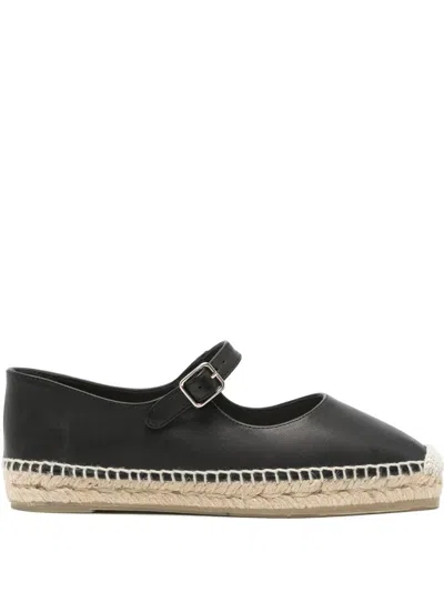 Castaã±er Castaner Pepa Leather Espadrilles In Multi