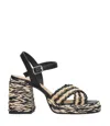Castaã±er Castaner Sandals In Black