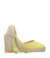 Castañer Castaner Sandals Yellow In Multi