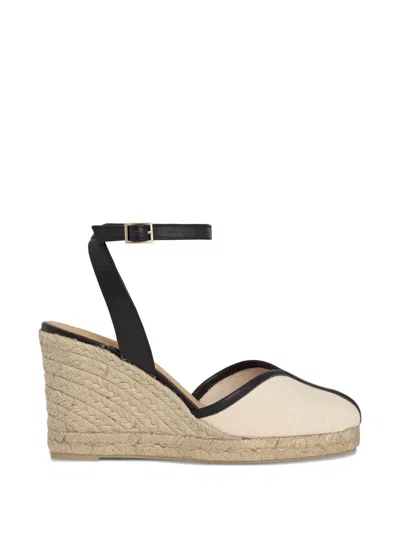 Castaã±er Cecilia Espadrilles Mit Wedge-absatz In Neutral