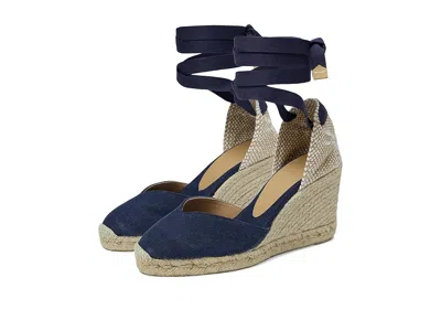 Castaã±er Chiara Wedge Espadrilles In Animal Print