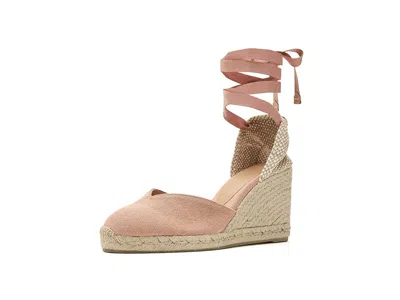 Castaã±er Chiara 80 Mm Wedge Espadrille In Brown