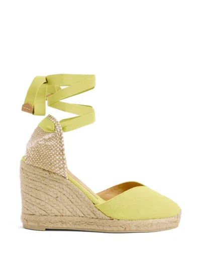 Castaã±er Chiara Lace-up Espadrilles In Blue