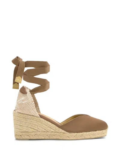 Castaã±er Chiara Tie Espadrilles In Brown