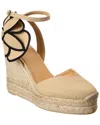 Castaã±er Coco Canvas Wedge Sandal