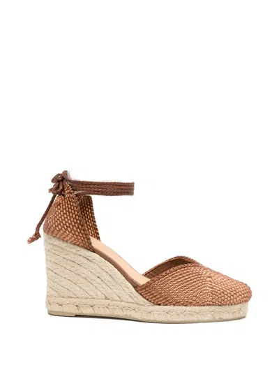 Castaã±er Cora Ankle Tie Espadrilles In Multi