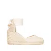 Castaã±er Cotton Boots In Neutral