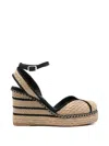 Castaã±er Cova Ankle-strap Espadrilles In Black
