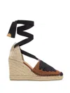 Castañer Curtis Suede Espadrilles In Blue