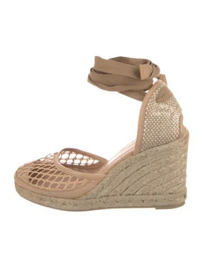 Pre-owned Castaã±er D'orsay Pumps In Pink