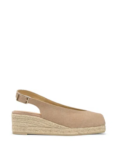 Castañer Dosalia Buckle-fastening Peep-toe Espadrilles In Multi