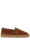 Castañer Castaner Classic Leather Flats For Men In Burgundy