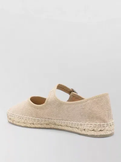 Castaã±er Espadrille Ballet Flats Round Toe Style
