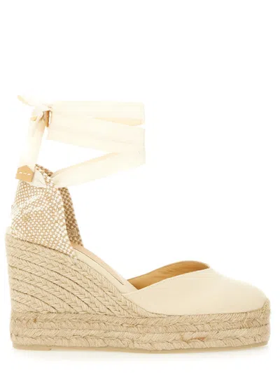 Castaã±er Espadrille Clear In Neutral