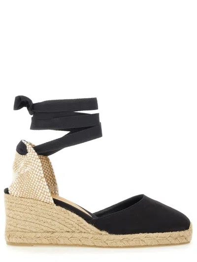 Castaã±er Espadrilla Carina In Black