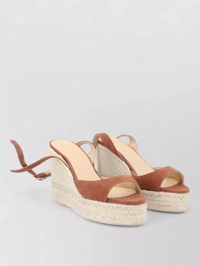 Castañer Espadrille Wedge Sandals Open Toe Platform