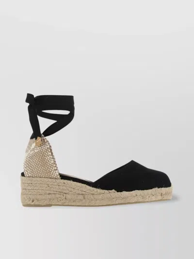 Castañer Espadrille Wedges In Black