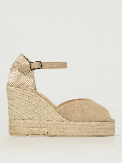 CASTAÃ±ER HEELED SANDALS CASTAÑER WOMAN COLOR BEIGE,G91258022