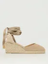 Castaã±er Carina Wedged Espadrilles In Neutral