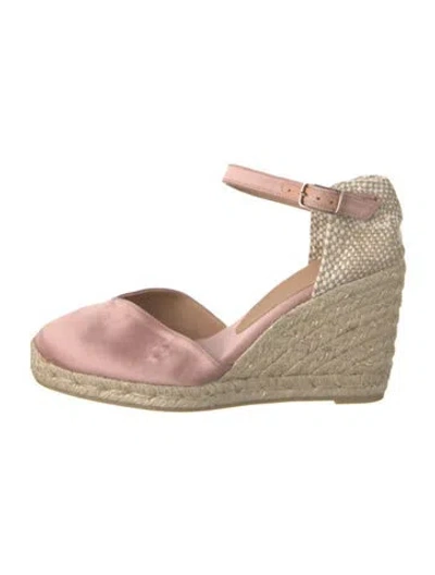 Pre-owned Castaã±er Espadrilles In Neutral
