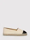 Castaã±er Castaner Canvas Slip-on Espadrilles With Leather Cap Toe