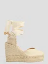 Castaã±er Chiara Wedge Plat Espadrillas