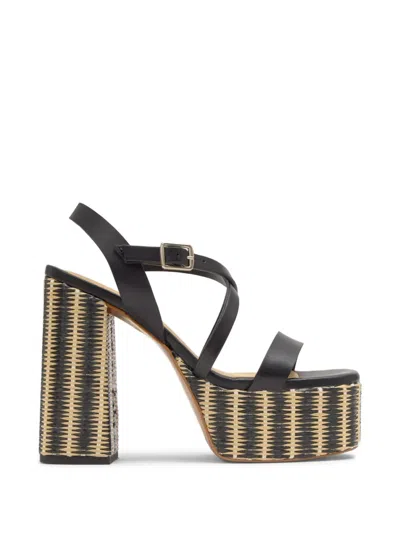 Castaã±er Felisa Platform Sandals In Black