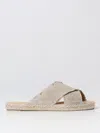Castaã±er Flat Sandals Castaner Woman In Gold