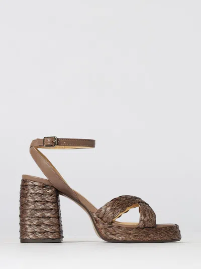 Castaã±er Flat Shoes Castañer Woman Color Beige In Brown