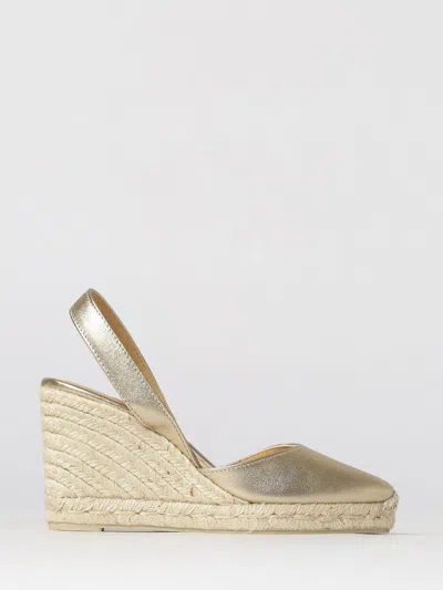 Castaã±er Flat Shoes Castañer Woman Color Gold