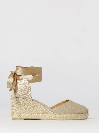 Castaã±er Flat Shoes Castañer Woman Color Gold