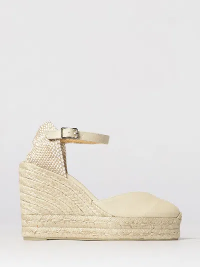 Castaã±er Flat Shoes Castañer Woman Color Ivory In Neutral