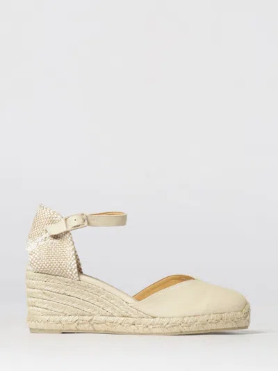 Castaã±er Flat Shoes Castañer Woman Color Ivory In Neutral