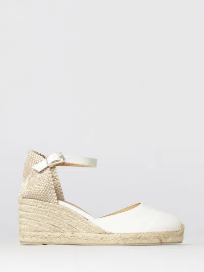 Castaã±er Flat Shoes Castañer Woman Color White