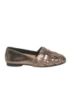 Castaã±er Gianna Flats/slip-ons In Gold