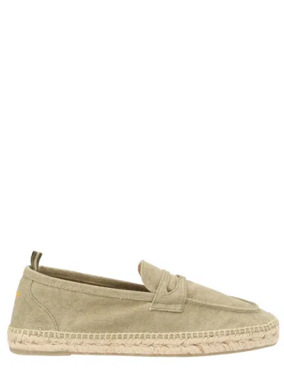 Castaã±er Green Slip-on Espadrilles