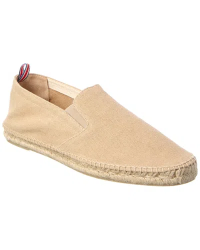 Castaã±er Joel Canvas Espadrille In Gold