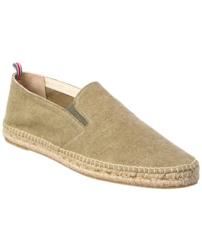 Castaã±er Joel Canvas Espadrille In Green